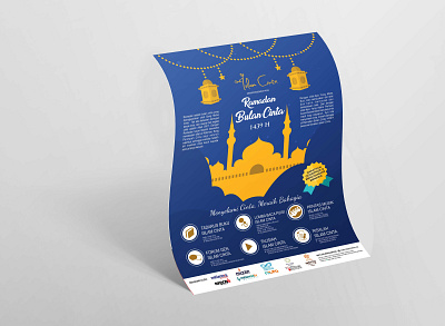 Flyer Design Islam Cinta flyer design gerakan islam cinta graphic design poster design