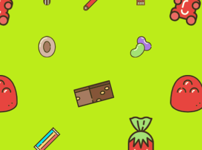 Candy Pattern animation branding design illustration