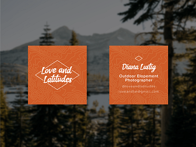 Business Cards for Love and Latitudes