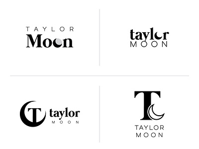 Taylor Moon Logo Exploration