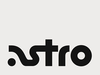 astro logo astro branding cosmic design lettering letters logo logotype monoline scifi type typography