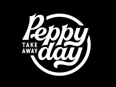 Peppy day branding coffee coffee shop custom lettering layout lettering logo logotype peppy type typography