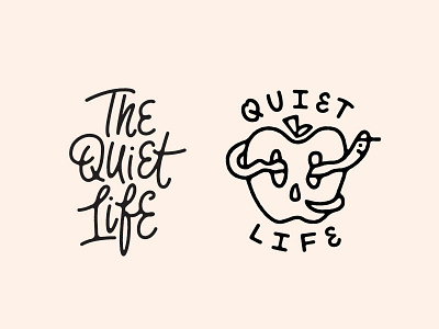 QL art careless design illustration layout lettering outline print rough thequietlife type typography