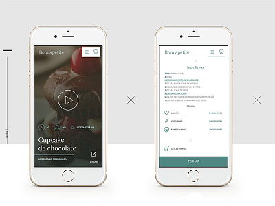 Cooking app app cooking design prototype search ui ux video