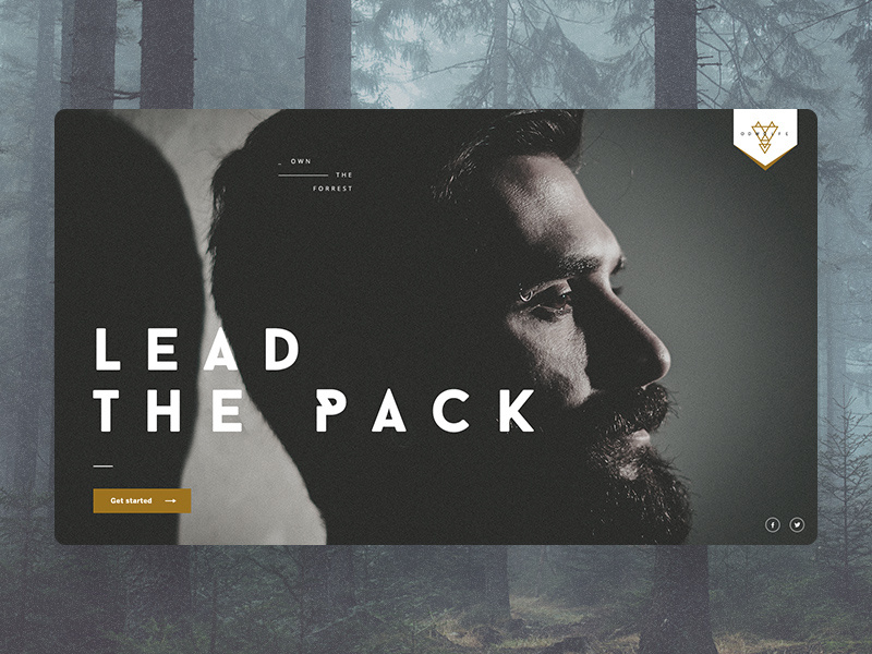 Male cosmetics store typography modern clean product ui editorial photo webdesign branding