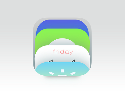 iOS7 Folder apple apps color concept folders icons ios7 iphone mobile stacking