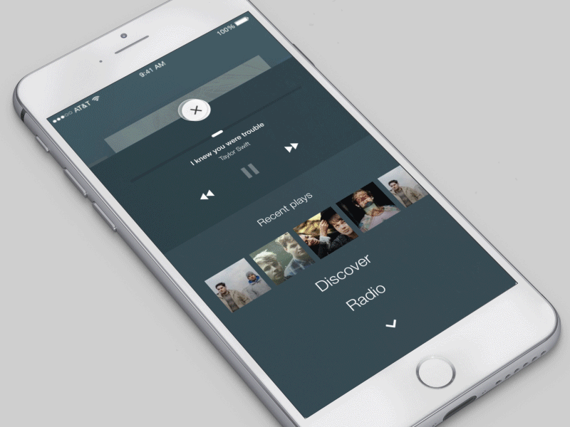 Music app v2 after effects app interaction ios mobile motion music principle ui ux