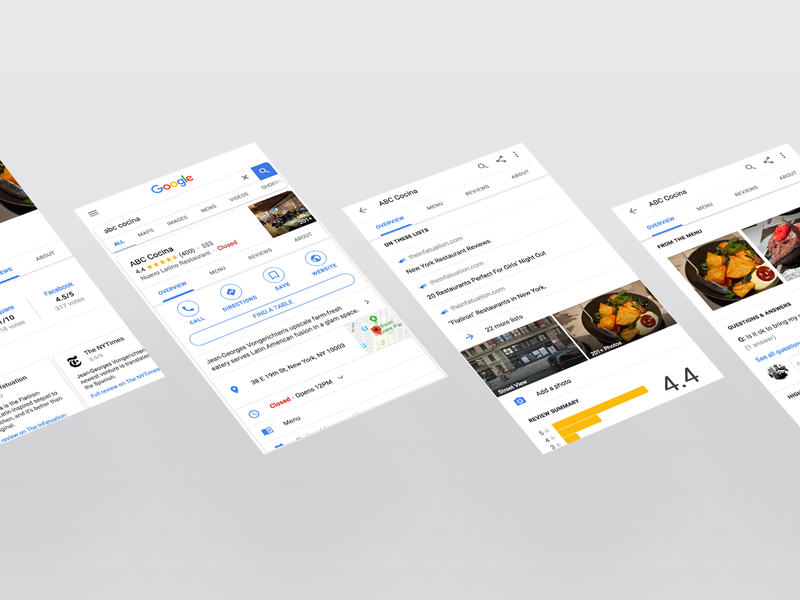 Modernizing Nav Search on Google design google interaction maps mobile modern search ui ux