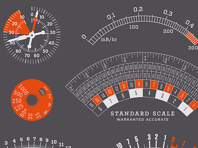 Redline amps dial gauge hco instrument pressure scale temperature thermostat vu