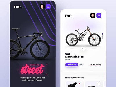 Racer Bike adobe adobexd app branding design illustration logo racer street ui ux vector