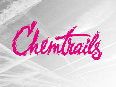 Chemtrails air chemtrails lettering plane