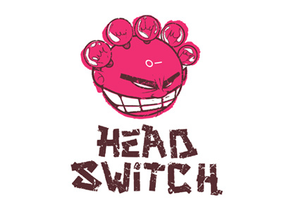 HeadSwitch Logo headswitch logo music rock sign