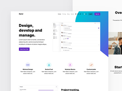 Starter Kirby Theme cms hero kirby landing landingpage minimal modules theme ux webdesign wordpress