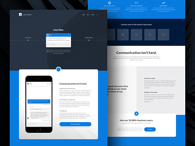 App Landing Page - Preview