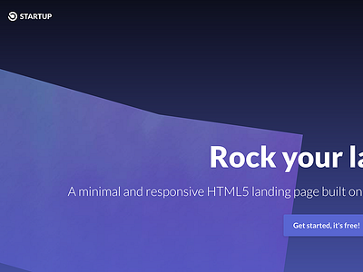 Startup Landing Page