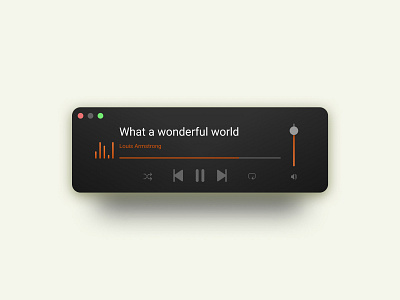 Minimal music player animation app clean design figma interface minimal ui ux