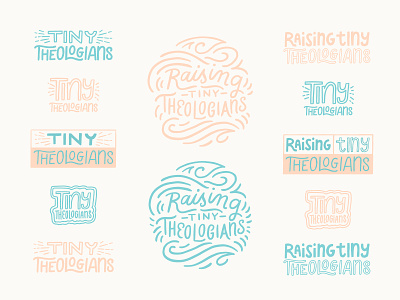 Tiny Theologians Hand Lettering