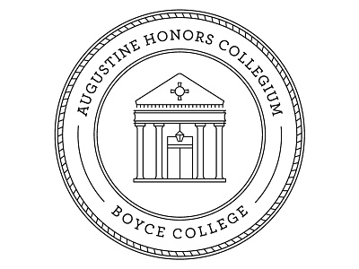 Augustine Honors Collegium Logo boyce college logo