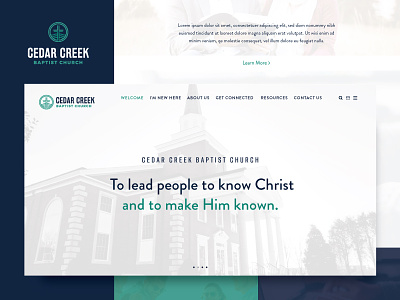 CCBC Branding and Website brand branding christian church church branding church website cross identity logo ministry online religious web website