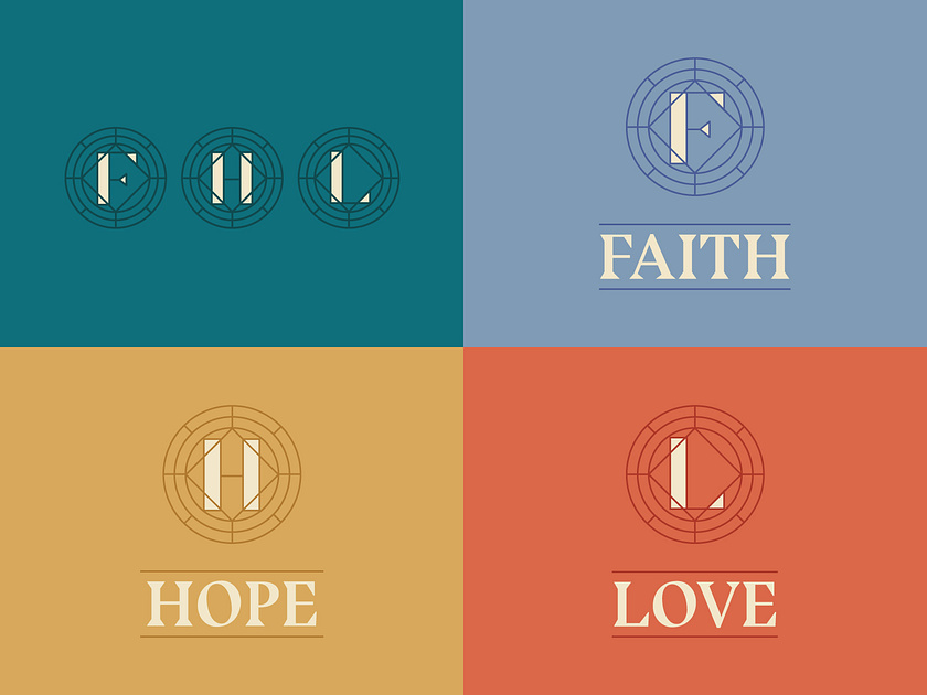 Faith Hope Love by Morgan Carter on Dribbble