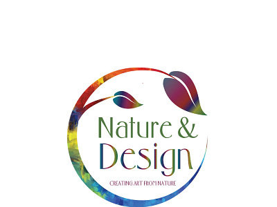 Nature & Design branding graphic design logo