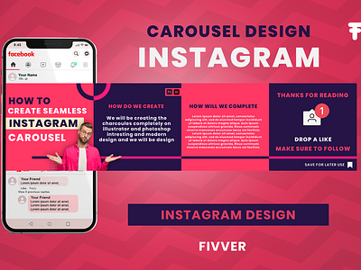 Instargram carousel design