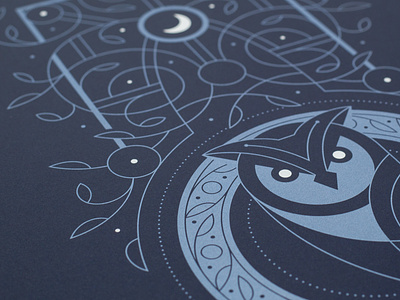 Night Owl Screen Print