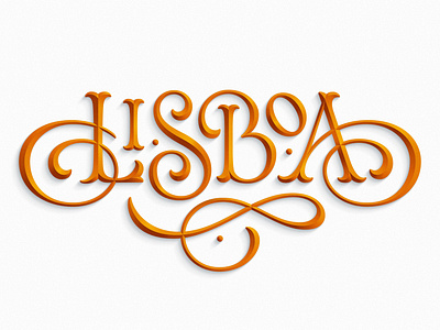 Lisboa lettering apple pencil custom lettering hand lettering ipad pro lettering lettering art lettering design lisboa lisbon logo logotype logotype design logotypes procreate procreate app type type design typogaphy typophile vector