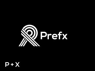 Prefx logo - creative logo brand brand identity branding clean logo design gradient logo icon logo logo design logo mark logodesign logotype mark minimal minimal logo minimalism logo minimalist logo modern logo p logo x logo