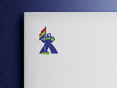 simple knight logo for cleaning service company