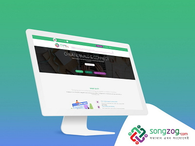 Songzog Web UI/UX Design