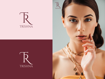 Jewellery Brand "TRISHNA" Logo adobephotoshop brand identity branding design graphic design jewellerybrand jewelrylogo logo logodesign logodesigner luxury jewelry typography
