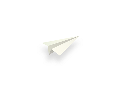🗞🛩 illustration paper airplane shadow sketch