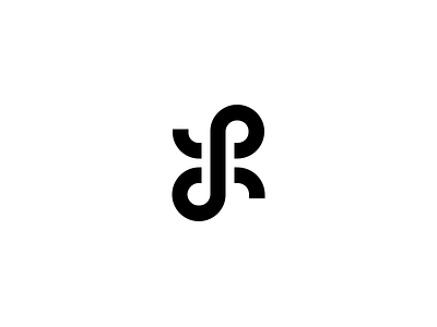 Cursive 'L' illustration illustrator lettering logo