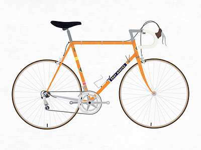 Eddy Merckx's Bike illustration