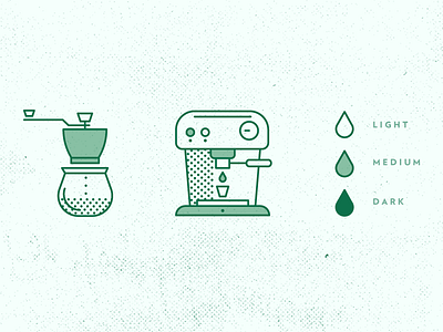 Coffee icons