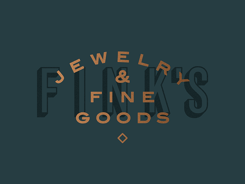 Jewelry brand sketches simple metallic foil vintage geometric jewelry copper identity branding logo