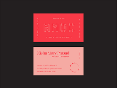 NMDC business cards