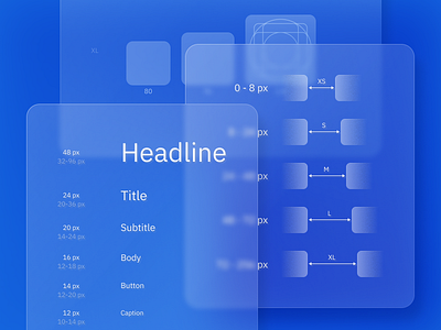 UI sizes guide