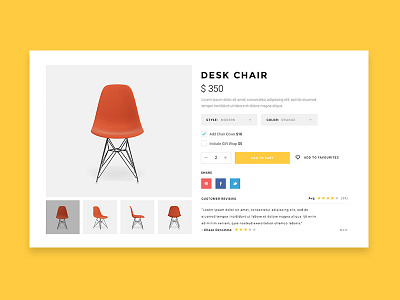Chair Product Page