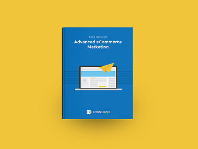 Advanced eCommerce Marketing eBook book cover content design ebook ecommerce marketing