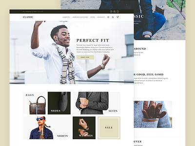 Classic Fashion eCommerce Theme