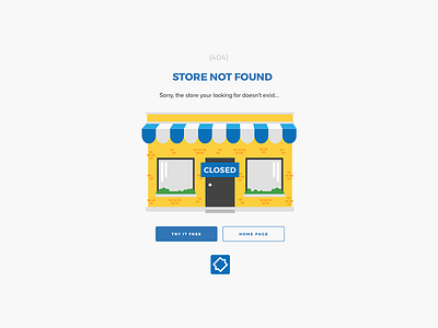 404 Page 404 ecommerce error store