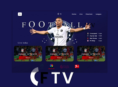 FTV WEB DESIGN 3d animation branding graphic design logo motion graphics ui