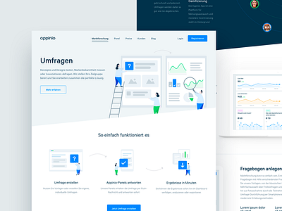 Appinio Marketing Website appinio art direction survey ui ux web webdesign website