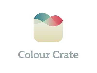 Colour Crate branding colour graphic design identity logo