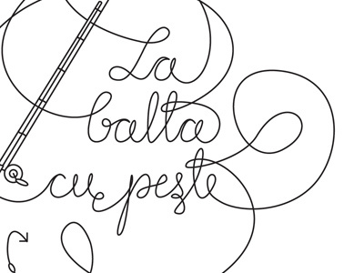 La balta cu peste Logo