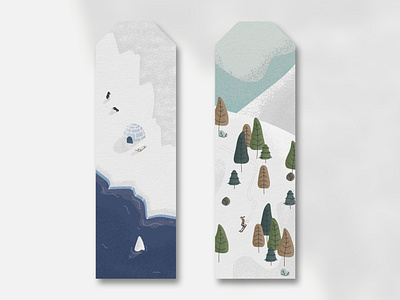 Printable Winter Bookmark | 12 Days of Christmas Designs