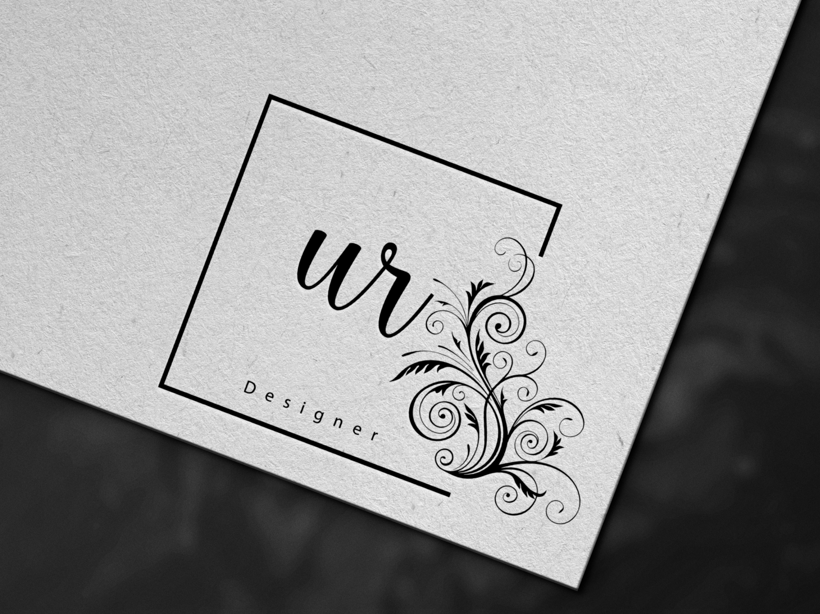 UR logo Design by Rani on Dribbble