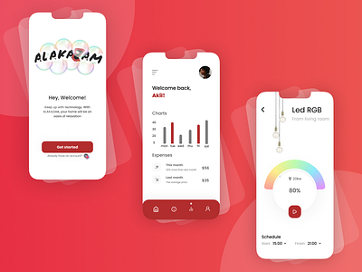 Alakazam(Smart Home App Design)🏠⚡📱